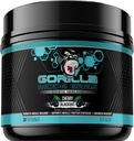 Gorilla Mind Essential Aminoskābes, lai atbalstītu muskuļu ēka, Uzlabota atgūšana, un olbaltumvielu sintēzi, Izmanto pirms, laikā, vai pēc jūsu Workout, 492 Grams (Ķiršu izlēkt)