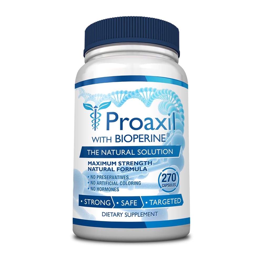 Consumer Health® Proaxil - 270 Capsules - Support Prostate Health and Performance - Zinc, Saw Palmetto, Bioperine®, and Beta Sitosterol - All Natural, Vegan Friendly, Made in USA - 3 Month Supply