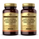Solgar Glucosamine Hyaluronic Acid Condroitin MSM (Shellfish-Free) 120 Tablets - 2 Bottles