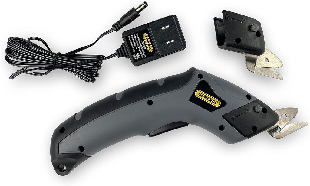 General Tools Cordless Electric Craft Guncers # ES1-Q with 2 Blades and Charger