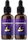 NutraChamps Liquid Melatonin Drops, 480 Servings, Sugar Free Kids Melatonin Liquid Sleep Aid Addition, Vegan & Non-GMO, Natural Berry Flavor, Melatonin 1 mg Drops