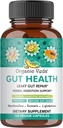 Organic Veda Marshmallow Turmeric Gut supplement - Digestion Health, Leaky Gut Repair " Cleanse Support - Papaya Digestive Enzymes, Prebiotics, L-Glutamine, Green Banana, Psyllium Husk - 120 Capsule