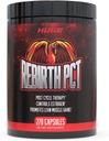 Rebirth PCT Supplemento per gli uomini, La maggior parte Stacked & Complete Post Cycle Therapy Formula - Scienza-Backed ingredienti & Dosaggi ottimali, Supercharge Recovery & Maintain Gains from Your Cycle (270 capsule)