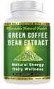 Heaven's Gate Green Coffee Bean Extract Capsules, High Strength, 60 Capsules, 2 Month Supply, Non-GMO and Gluten Free,