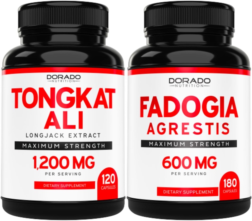 DORADO NUTRITION Tongkat Ali kivonat (Longjack) Eurycoma Longifolia és Fadogia Agrestis 600mg kivonat