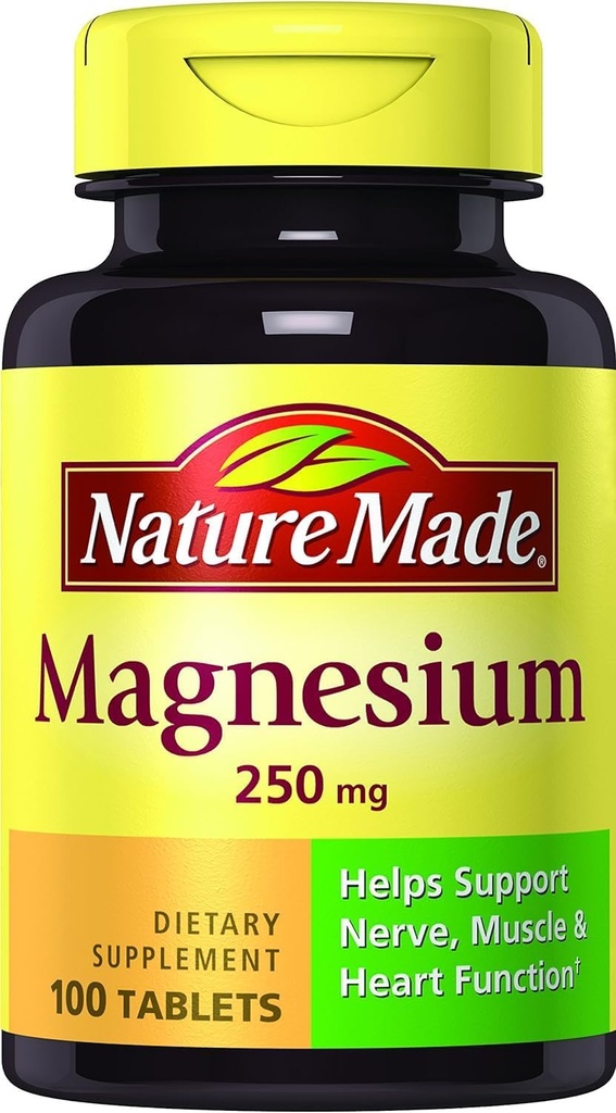 Nature Made Magnezu 250 mg, 100 tabletek (opakowanie po 6)