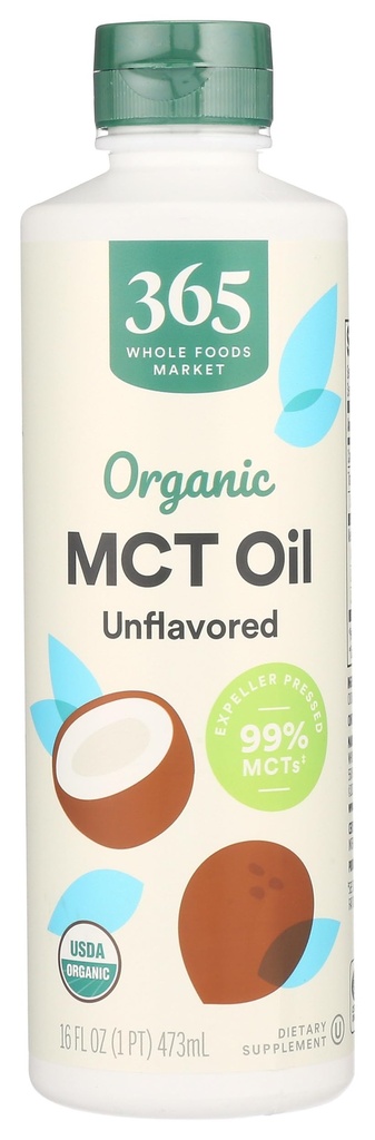 365 by Whole Foods Market, MCT Oil, Unflavored, 16 Fl Oz