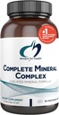 Designs for Health Complete Mineral Complex - Esential + Trace Minerals Supplement with Magnezu Malate, Chrom, Cynk + More - Iron- Free Multi Minerals Blend - Vegan + Gluten Free (90 kapsułki)