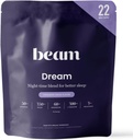 Beam Dream Sleep Powder, L-Theanine, Apigenin, Reishi and Magnesium, 第三方测试了《自然睡眠援助》和《深睡、放松与恢复、自然睡眠支持、22次服务》的睡眠补编