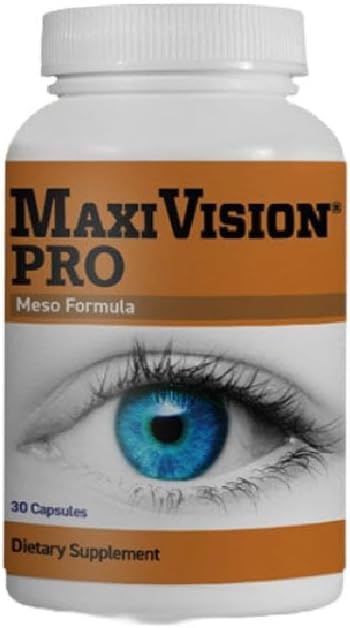 MaxiVision® PRO Meso Formel - Mesozeaxanthin - Lutein - Zeaxanthin - 30 kapslar, 1 flaska (30 kapslar, 30.00, greve)