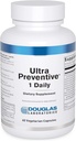 Douglas Laboratories Ultra Preventive 1 Daily - Multivitamīnu un minerālu papildinājums enerģijas ražošanas atbalstam, imūnfunkcija un vispārējā veselība* - 60 kapsulas