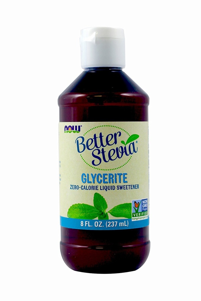 Nu Foods Stevia Glycerite, 8 Fl Ounces (Pack of 2)