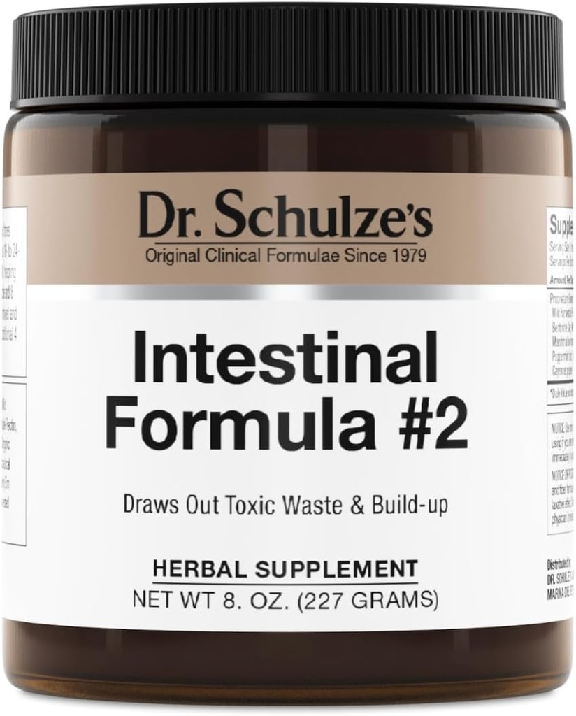 Schulz's Meder Schulz's Institute IIIIIIIIIIIIIIIIIIII – การทําความสะอาดเพื่อสนับสนุนสุขภาพโคลอน - สนับสนุน Daily Elign - Planed Herball Supplement - Gluten & เวก้า & 8 Oz