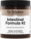 Intestinalna Formula Dr. Schulze #2 - Čiščenje dopolnila za zdravstveno podporo Colon - Podpira vsakodnevno izločanje - Rastlinsko-bazen zeliščni dodatek - Gluten-free & Vegan - 8 oz