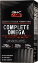 GNC AMP 完成Omega,支持心脏,联合,脑健康,60个计数