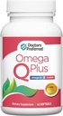 DOCTORS' PREFERRED Omega Q Plus– Omega-3 and CoQ10 Supplement Delivers Everyday Heart Health Support with 50 mg of CoQ10 and Provides Antioxidant Power (60 softgels)