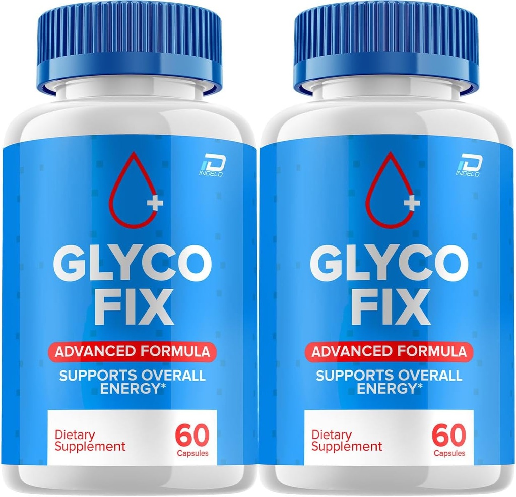 Glyco Fix - GlycoFix Advanced Supplement, Všetky prírodné vzorec pre udržanie zdravé úrovne, Maximálna sila dennej formuly, Gyco Fix kapsule Recenzia (2 balenia - 120 kapsúl)