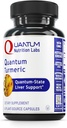 Quantum Nutrition Labs Turmeric - Turmeric Capsules, Turmeric Curcumin əlavə, Liver Support, Curcuma Per Kapsül 500 mq - 60 Vegetarian Capsules