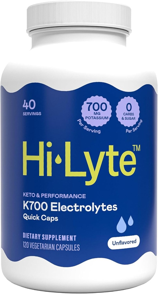 Hi-Lyte Keto & Performance K700 电子解析器 无味快衣, 40 服务