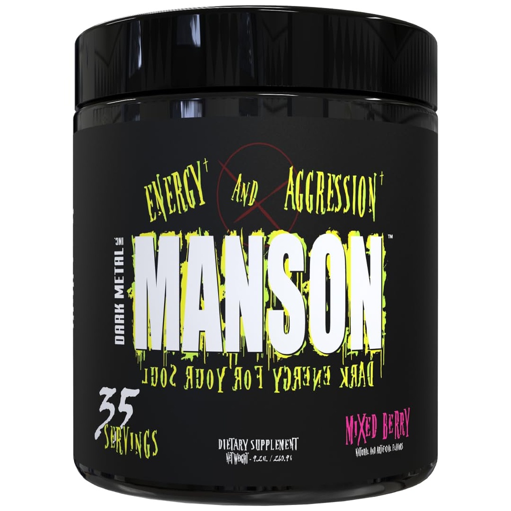 Dark Metal Manson, Mixed Berry, 0.75 Pound