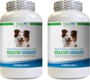 Dog UTI Supplemento - Dog Natural Urinary Health Complex - Full Bladder Salute e Controllo - Soluzione UTI - Cranberry incredibile per cani - 2 bottiglie (180 Tabs)