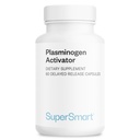 Supersmart Plasminogen Activator (Advanced Formula) - with Pterostilbene, Nattokinase, Serrapeptase, OPC - High Potency Antioxidant Supplement | Non-GMO & Gluten Free - 60 Delayed Release Capsules