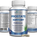 Fórmula de apoyo a la próstata para hombres - Saw Palmetto, Plant Sterol, 33 Herbs, Píldoras de control de vejiga para reducir la orina frecuente " Bloqueador DHT para prevenir la pérdida del cabello ¦