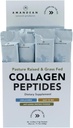 AMANDEAN Collagen Peptides Powder Packets 30个人棒包 草叶水解 Collagen 蛋白质 不受欢迎,容易混合 旅行友好 – 促进健康古特,皮肤,头发,钉子.