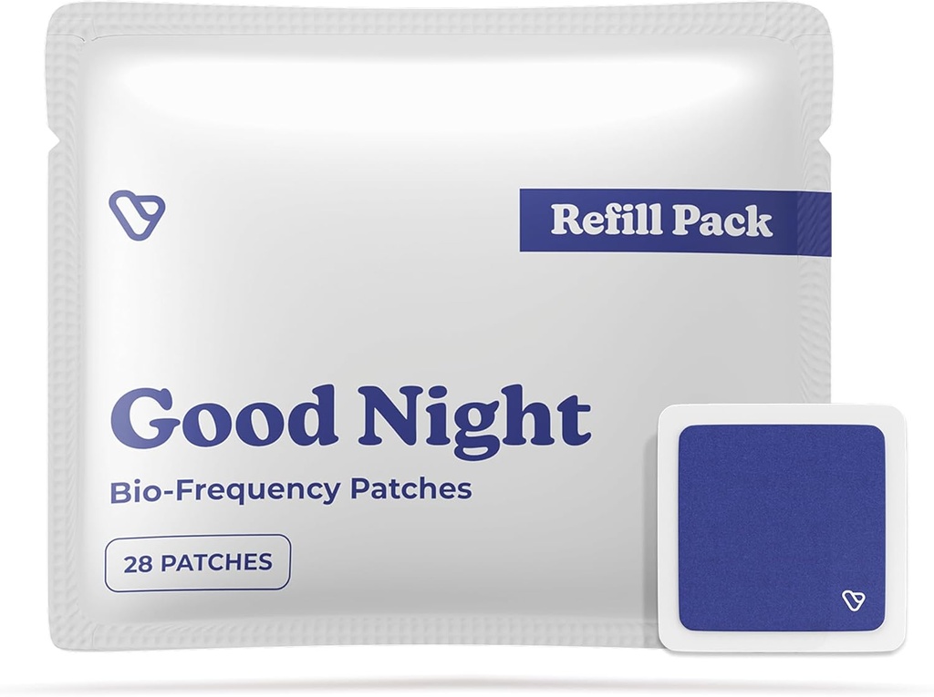 Patches de boa noite | Vibrants Natural Sleep Patch | Refill Pack - 28 Patches de biofrecuencia para o sono