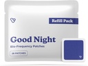 Gute Nacht Patches | Vibrants Natural Sleep Patch | Refill Pack - 28 Bio-Frequency Patches für Schlaf