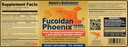 Nature 's Bioscience ® FUCOIDAN Phoenix Advanced: 40 000 mg Pure Organic Fucoidan + 64 000 mg Pure Mushroom