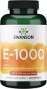 Swanson Vitamiin E 1000 Iu 1000 Iu (450 milligrammi) 60 Sgelit