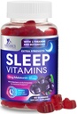 Sleep Gummies with Melatonin 12 mg Per Serving - Extra Strength Sleep Vitamin Gummy, Natural Melatonin Gummy, Occasional Sleep Support Supplement for Adults, Vegan, Gomitas para Dormir - 60 Gummies