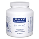 Pure Encapsulations Calcium K/D | Supplement for Bone Strength, Immune System, Colon, and Cardiovascular Health* | 180 Capsules