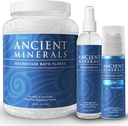 Antik Minerals Magnezyum Bath Flakes - MSM ilə mühəndislik Yağ Sprey və Lotion Ultra - Rahatlaşdırma, Wellness & Muscle Yardımı üçün yüksək-Absorlikliyi