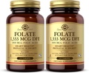 Solgar Falate 1.333 mcg DFE (Folic Acid 800 mcg) - 250 Tablet, Kembang 2 - Prenatal - Non-GMO, Vegan, Gluten Free, Dairy Free, Kosher - 500 Total Servings
