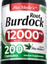 FITO MEDIC 'S Aviated 124; Burdock Root Aviation 124; Burdock Root Organic Aviation 124; 200 Capdock Root Organic Aviation 124; 12000 mg Aviation 124; Burdock Aviation 124; Ultra high Absorption.