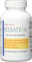 Meratrim Proprietary Blend 400 mg - Garcinia Mangostana (Fruit Rind) Extrakt - Stimulant frei - 60 Gemüse Kapseln