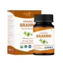 ORGANIC SPREE Brahmi 120 Tablets - USDA Organic Brahmi (Bacopa monnieri) Supplement, Supports Memory, Focus & Daily Wellness*
