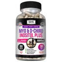 Kaya Naturals Myo & D-Chiro Inositol Plus Support for Women, Vitamin B8-60 Capsules