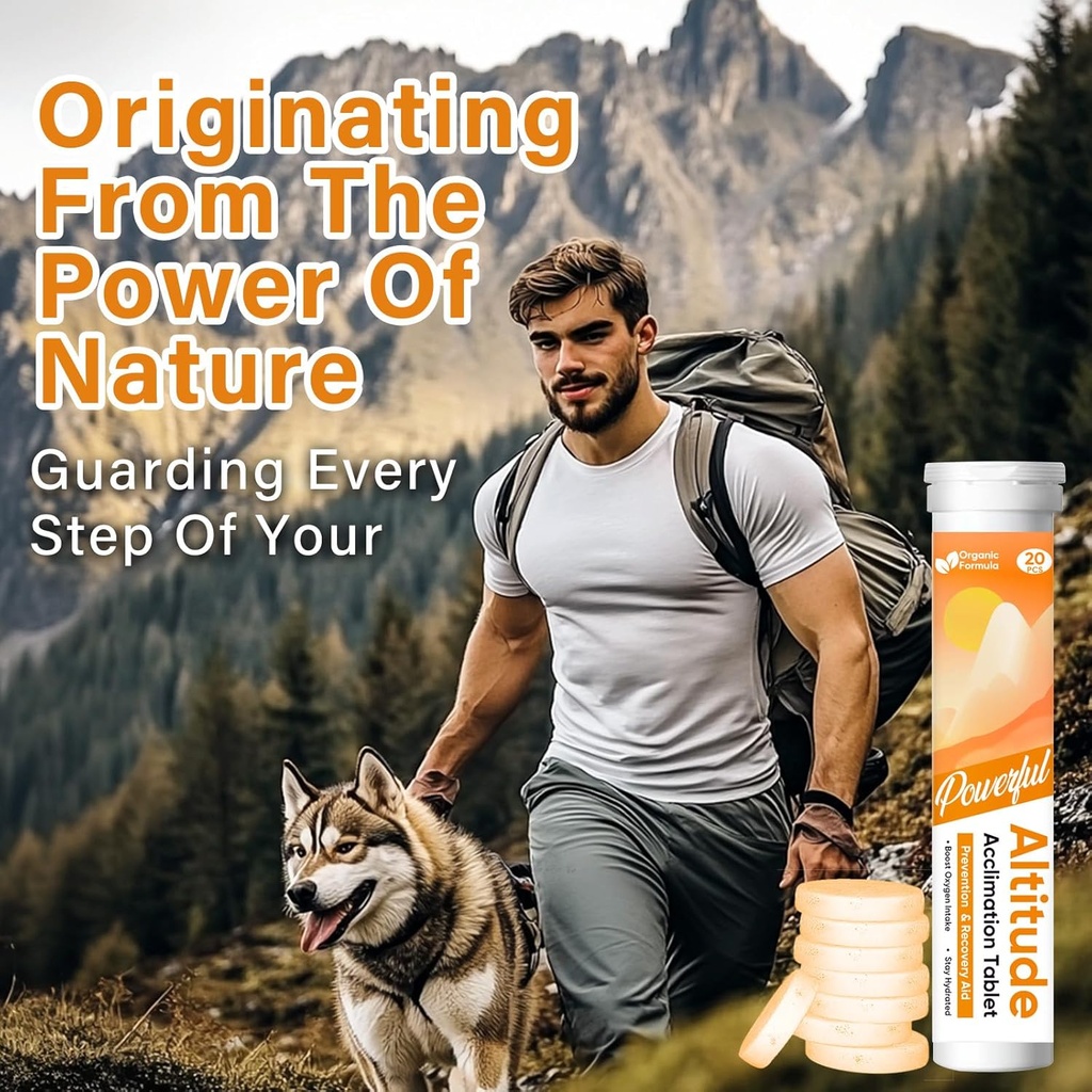 TOMENGBEIAABCC Alitude Sickness Prevention Tablets, Rapid High Altitude лечение, Ефективна Надморска височина Формулата се бори  готварски симптоми за акклимация на ски, Хийк и планина
