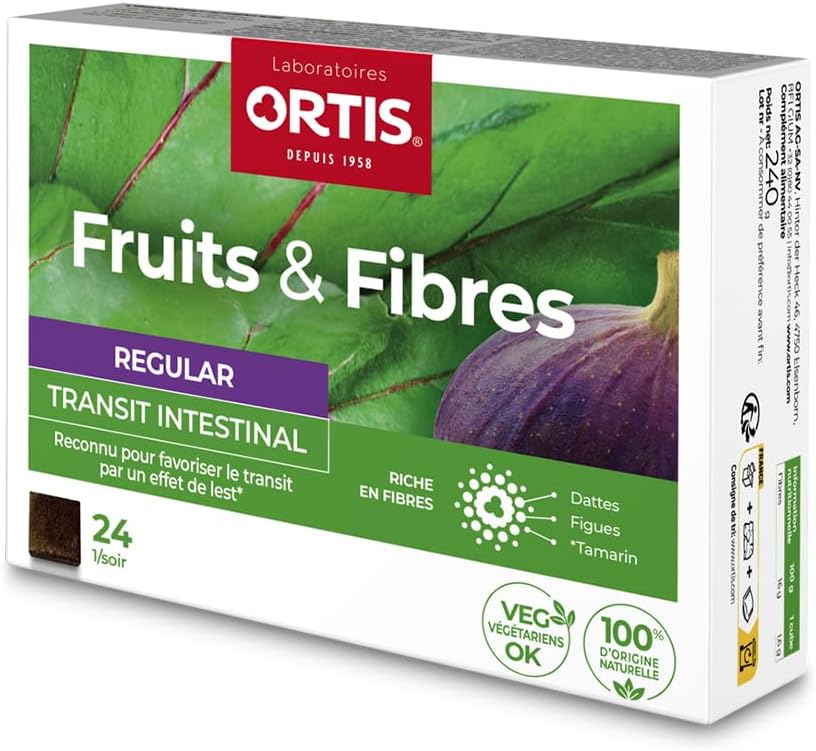 Ortis Fruits & Fibers Regelbundna 24 kuber