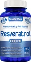 Resveratrol 1000mg Cápsulas □ Vegan Friendly Resveratrol Supplement from Easy Absorção Antioxidant Japanese Knotweed for Skin Heart and Brain Support □ Made in US cGMP Facilities (90 Day Supply)