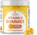 Yetişkinler için Wellness Vitamin D Gummies tarafından, D3 Gummy, Bone ve Immune System Support, Lemon Flavor, 30 Count