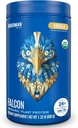 BirDMAN Falcon Organik Vegan Powder Vanila, 24g Protein, Sugar Free, Progories, Low Carb, Keto Friendly, Dairose Free, Non Whey, Tanaman berbasis Powder Pea Protein - 18 Hamba