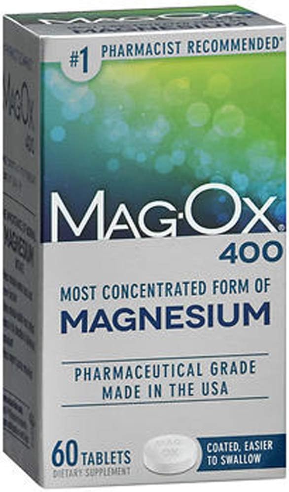 Mag- Ox 400 Magnesium, tablet 60 Masing-masing (Paket Dari 3)
