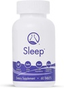 Sleep - 60 Ct Relax and Fall Asleep Naturally, Зміяти Refreshed НАСА Codeveloped Sleep Aid with Valerian Root, Passionflower, Magnesium, Melatonin, Soothing Herbs for Overnight Recovery