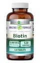 Amazing Formulas Biotin Supplement | 15000 Mcg Per Serving | 120 Tablets | Non-GMO | Gluten Free | Made in USA