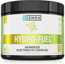 ZHOU Hydro- Fuel - Electrolytes Powder, Sugar Free Hydration Drink Mix w / Magnézium, Cink, Kálium & Nátrium-, Nutrits, Ásványi és Kókuszvizes kivonat, No Sugar - Lemon Lime, 5.36 oz (30 adag)