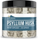 Earthborn Elements Psyllium Husk 200 капсули, Pure & Undisilted, No Additives
